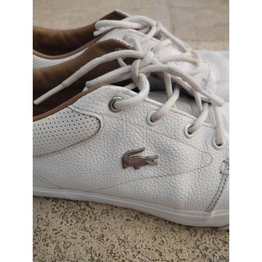 LACOSTE Men's Bayliss 119 Sneakers‎ Size 8 White - Picture 4 of 9
